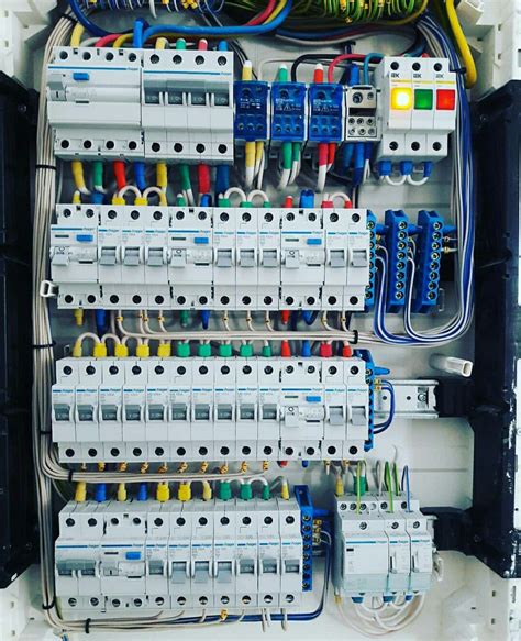 wiring an electrical distribution panel